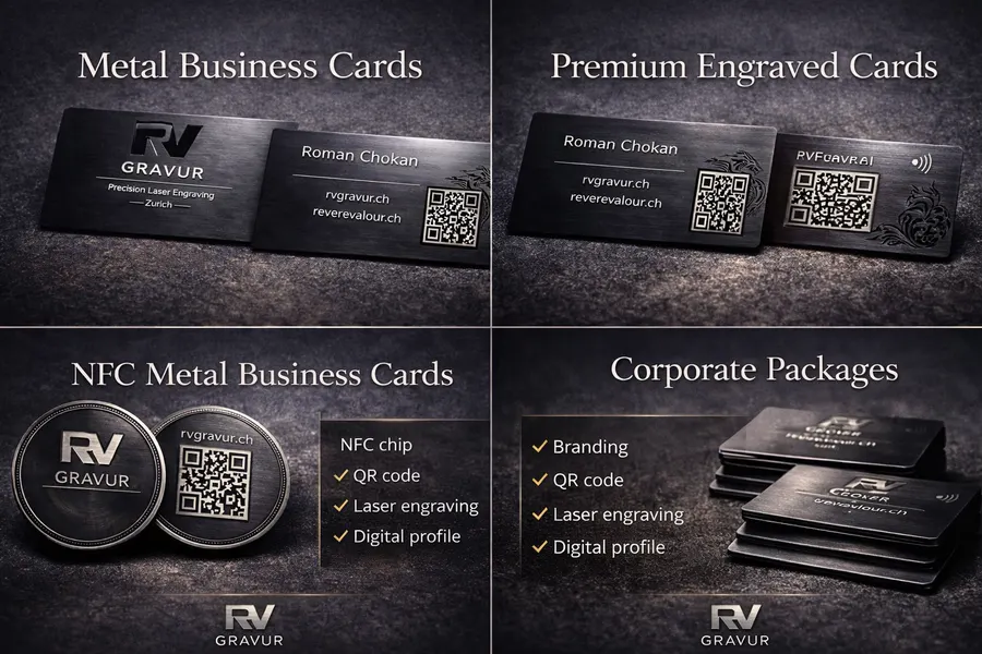 Premium Metal & NFC Business Cards