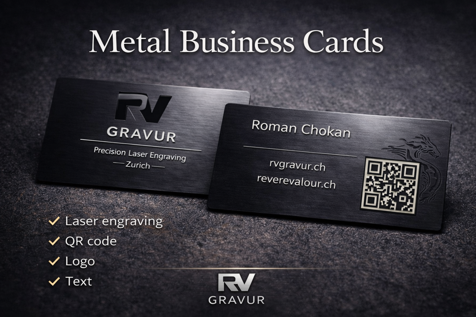 Metal Business Cards