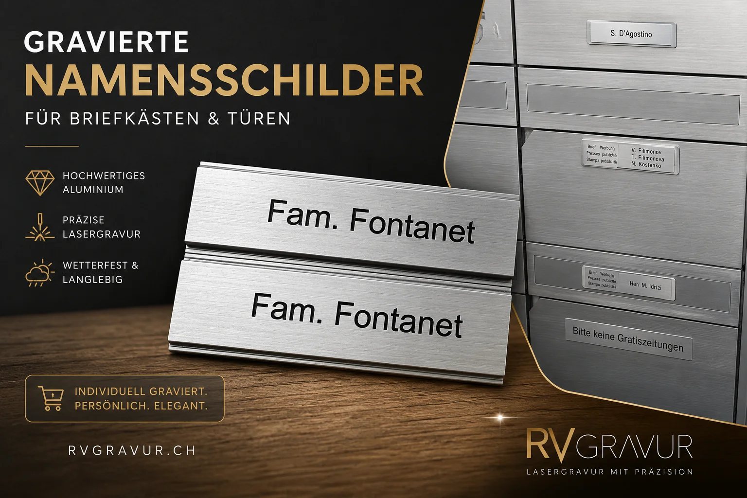 Namensschilder